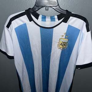 Argentina AFA Soccer Jersey #12 Santos La Guatemalteca Sponsor 3-Star